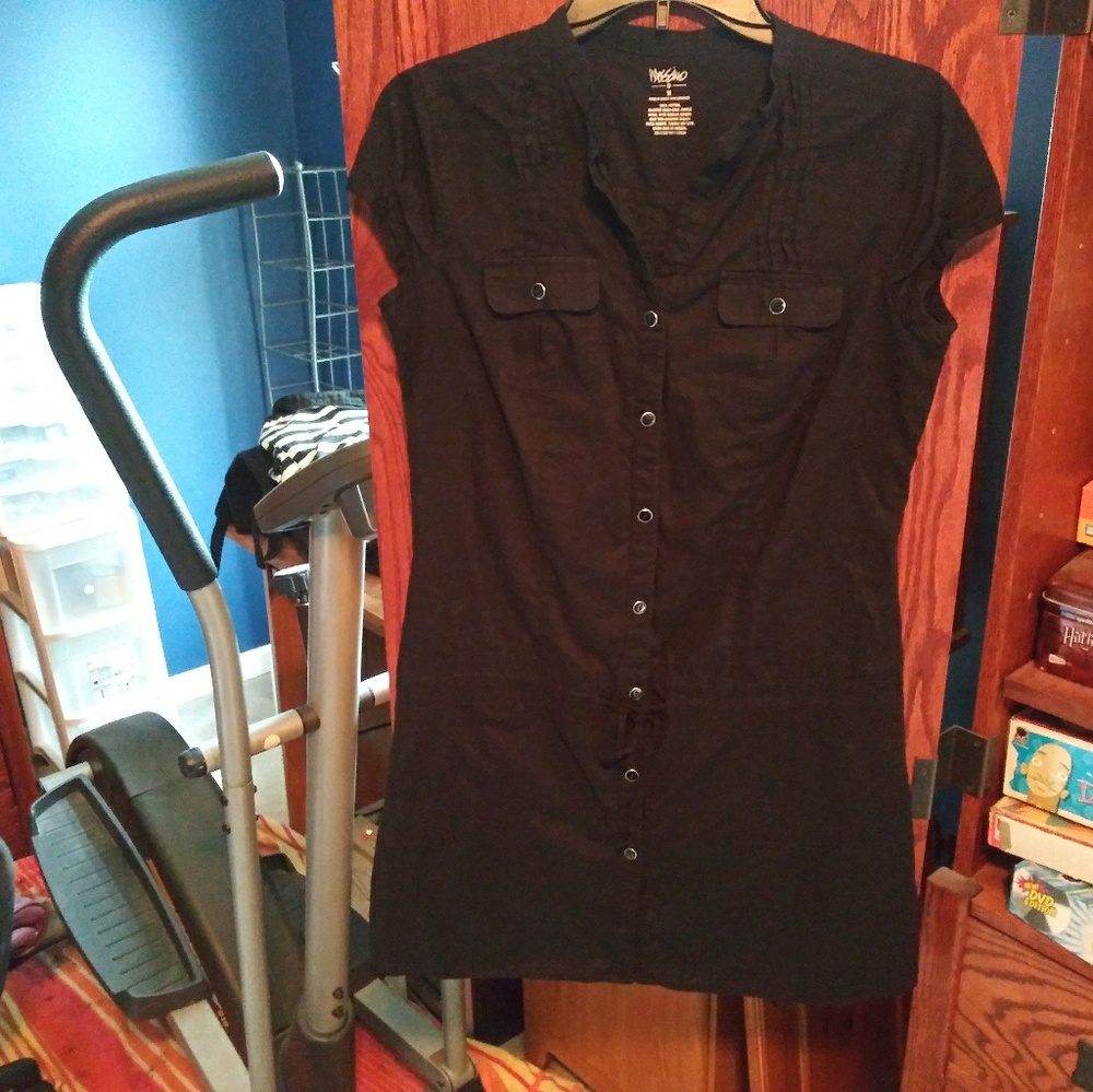 Mossimo Button Down Shirt Dress